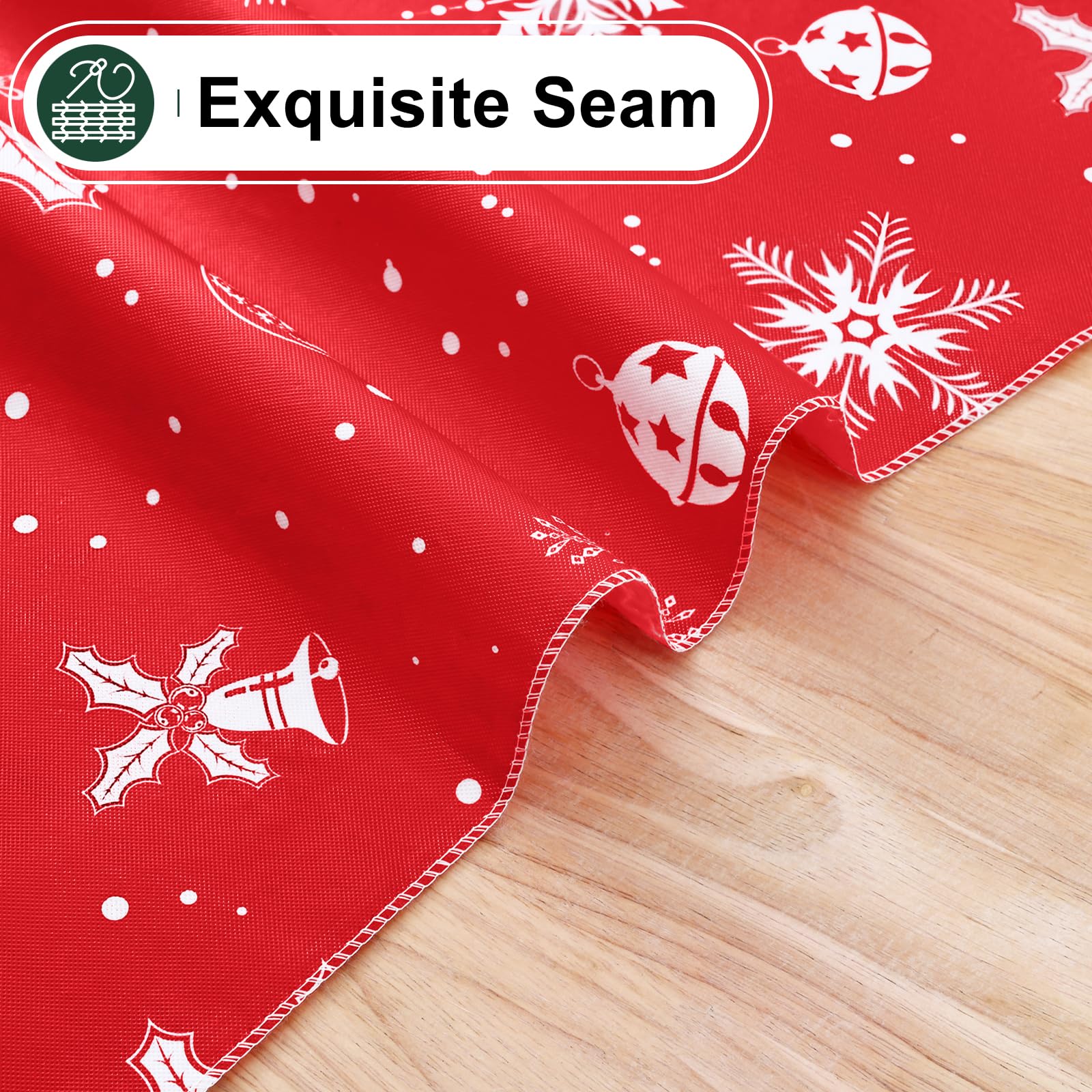misaya 60x102 tablecloth ready to cover standard dining tables.