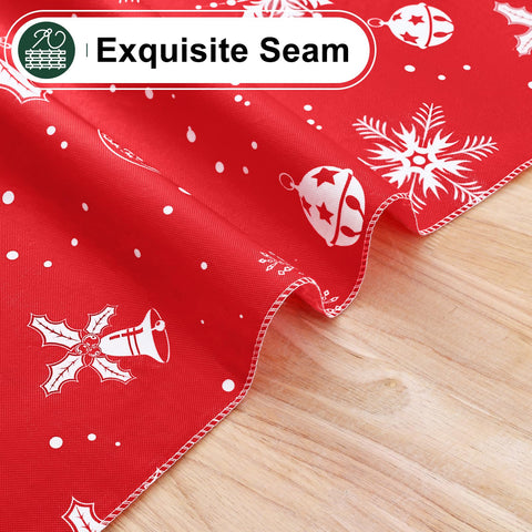 misaya 60x102 tablecloth ready to cover standard dining tables.