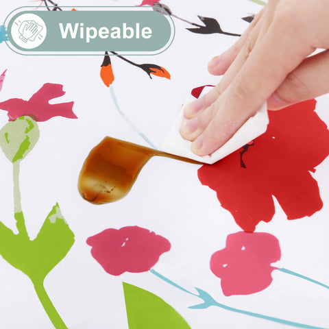 misaya Rectangle Tablecloth supports indoor and outdoor use for meals and gatherings