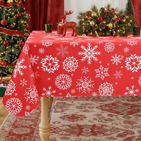 misaya rectangle waterproof vinyl tablecloth protects surfaces from spills during meals