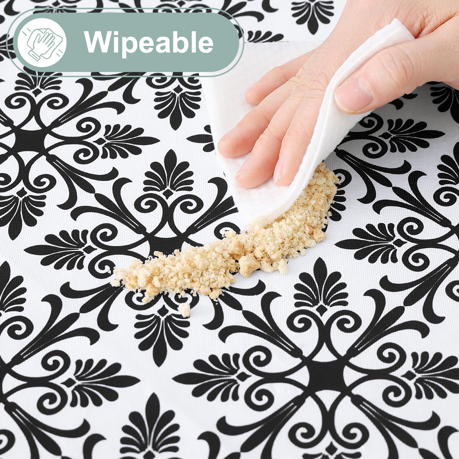 misaya square tablecloth easy wipe clean after meals