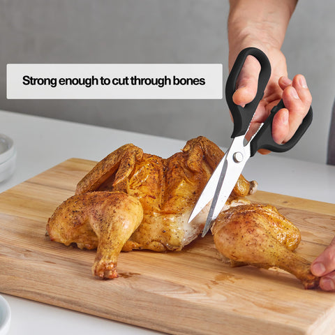 Misen heavy-duty shears handle meat, herbs, and veggies with ease.