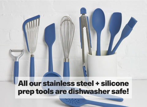 Misen wide-slotted head keeps food intact while draining liquids efficiently
