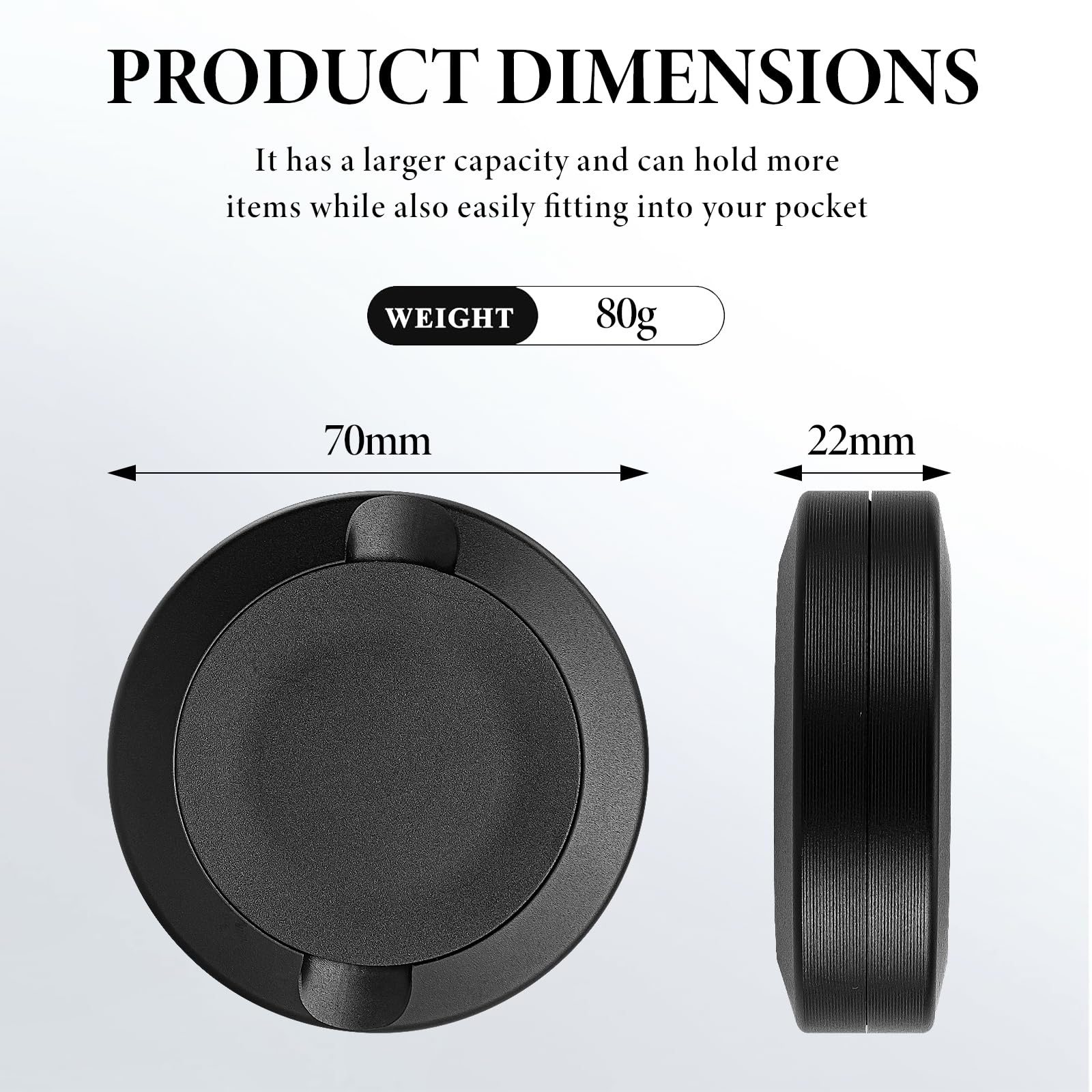 Misneach927 aluminum alloy shell offers durable everyday use