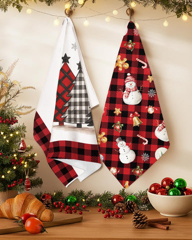 Miss Adola absorbent microfiber towel delivers fast moisture pickup during festive meals