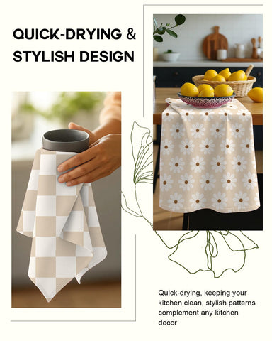 Miss Adola cotton towel quick-dry reusable for kitchen cleanup
