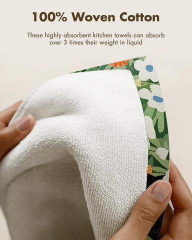Miss Adola dish towels; absorbent, durable for daily cleaning