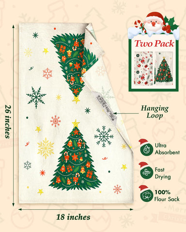 Miss Adola flour sack towel is perfect for gift wrapping and decor.