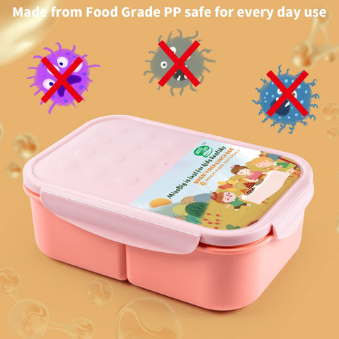 MISS BIG Bento Box is BPA-free and dye-free for daily use