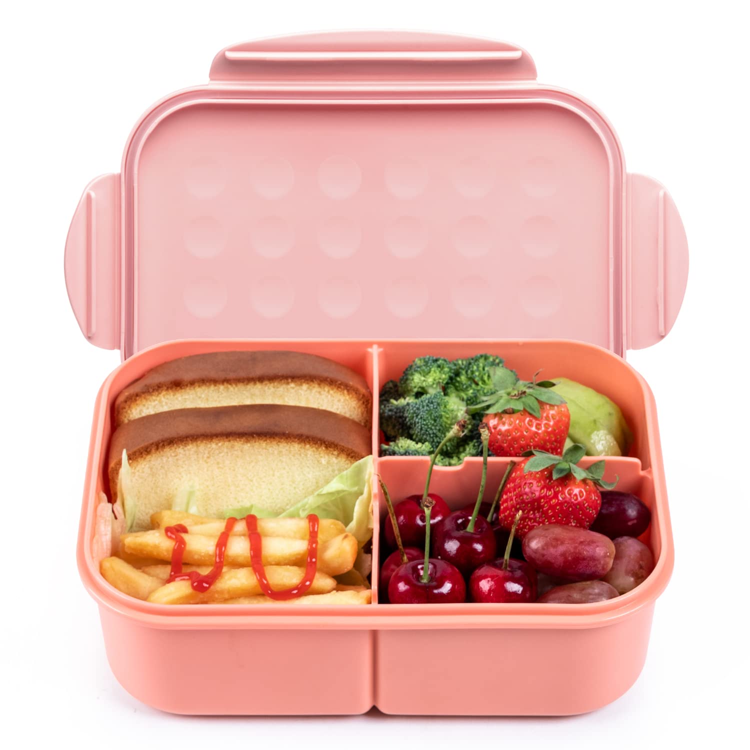 MISS BIG Bento Box shows leak-proof seal keeping meals mess-free during travel