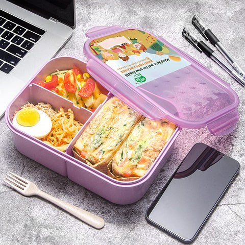 MISS BIG Bento Box portable and lightweight for easy carrying