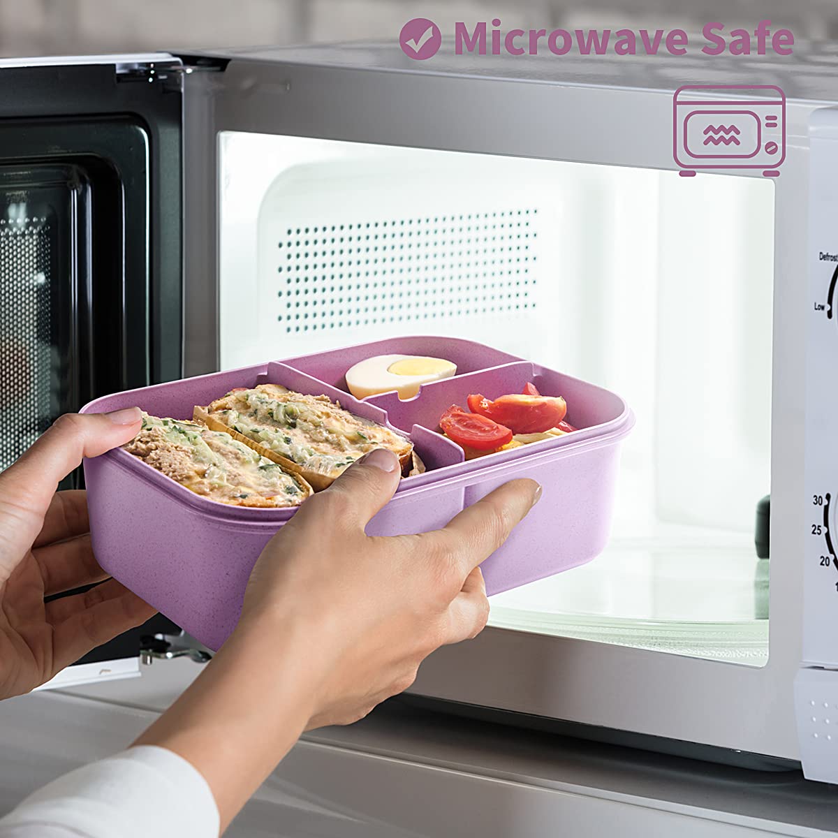 MISS BIG Bento Box offers two sizes to fit kids and adults daily meals