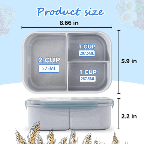 MISS BIG Bento Box available in two sizes for kids and adults