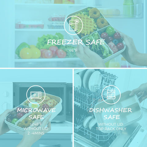MISS BIG BPA-free lunch box uses natural wheat fiber for a safer daily choice.