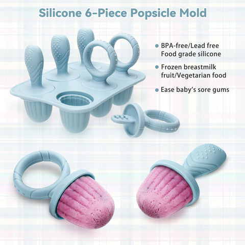 MISSLILI breastmilk popsicle molds for nourishing snacks.
