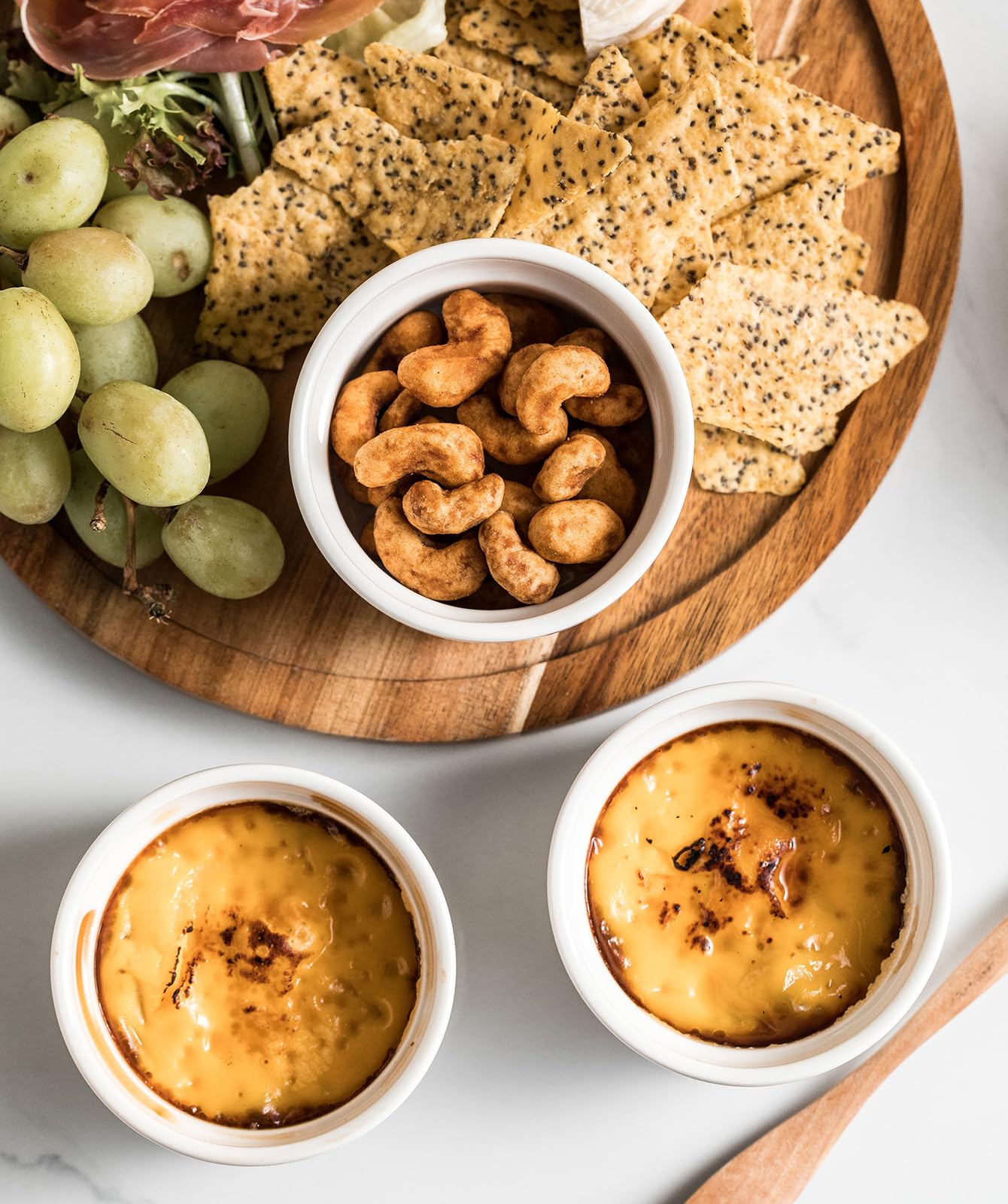 MISSYSSIM crème brûlée‑ready 6 oz ramekins for desserts.