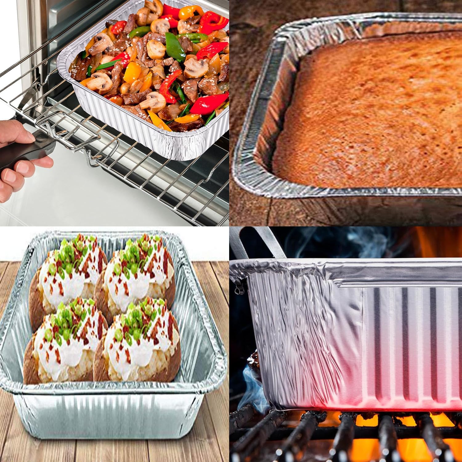 Mistari eco-friendly trays are recyclable and great for quick meal prep.