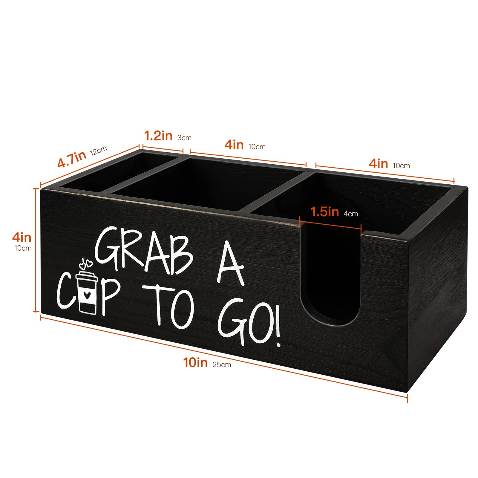 Mistod K-Cup holder box keeps coffee pods within easy reach.