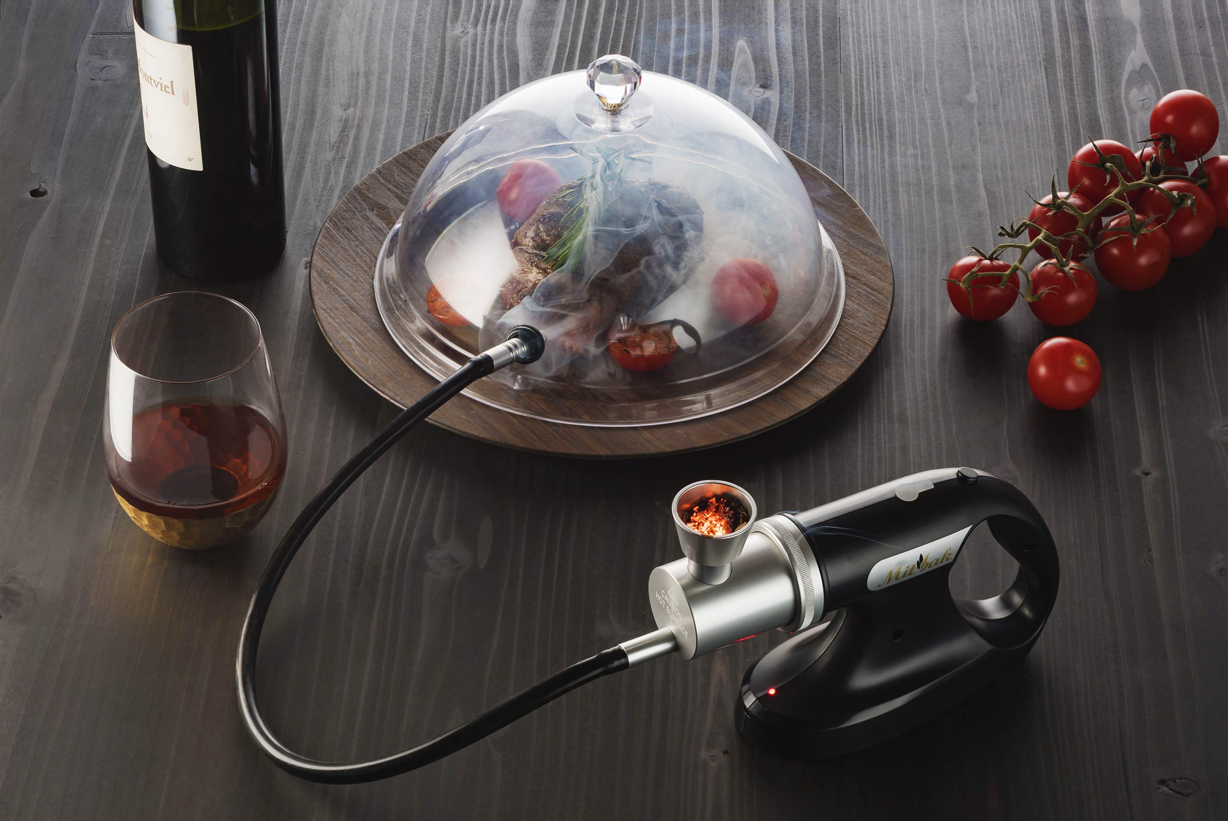 MITBAK indoor smoker adds versatile flavor to meats, cheese, and cocktails