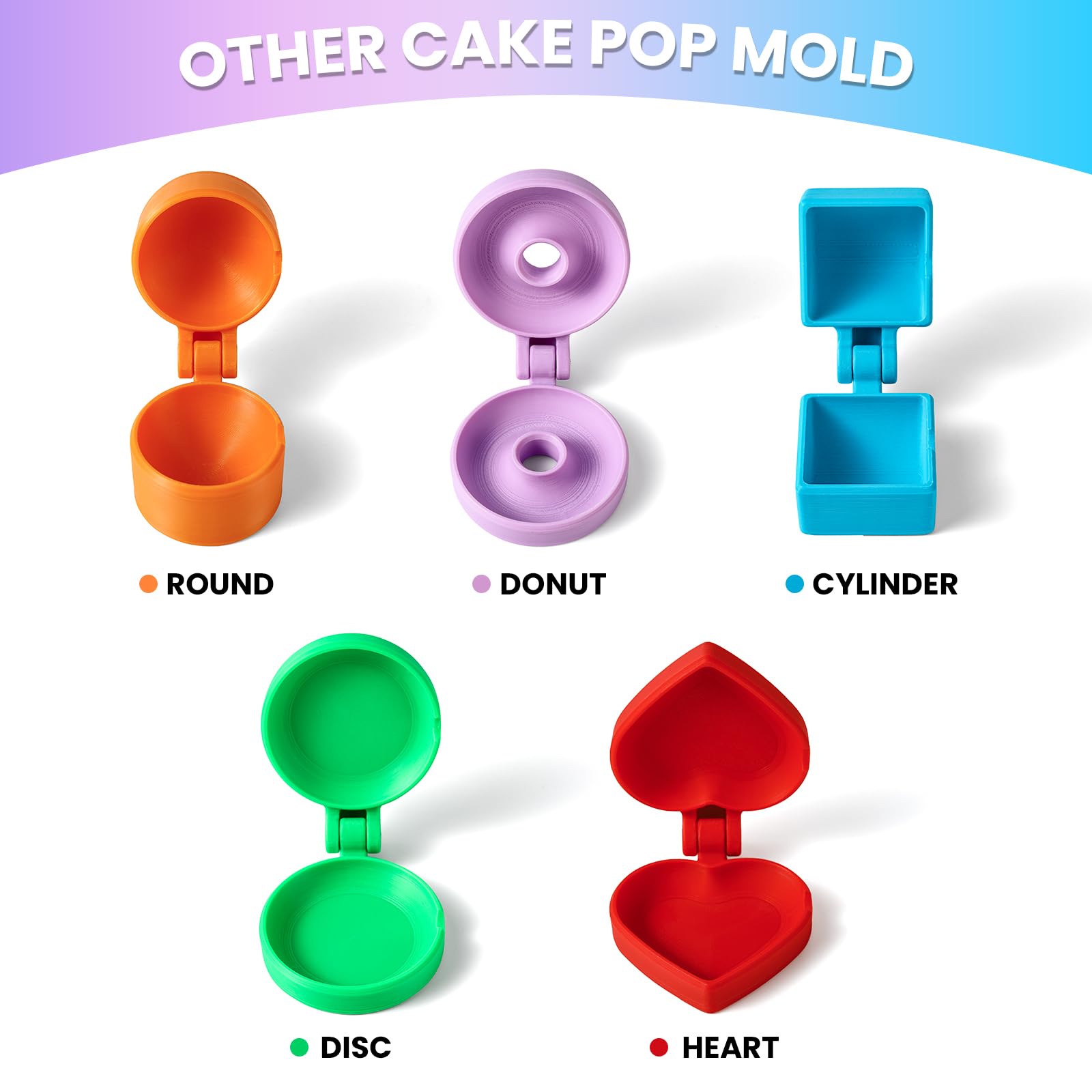 MITCHENIFY 3D-printed cake pop cutter delivers clean cuts and consistent shapes.