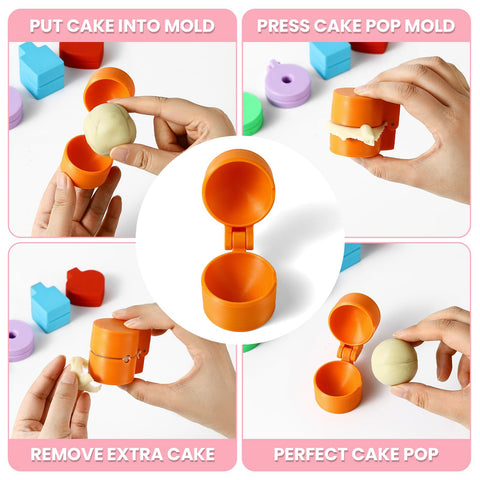 MITCHENIFY cake pop molds suit home baking and party desserts.
