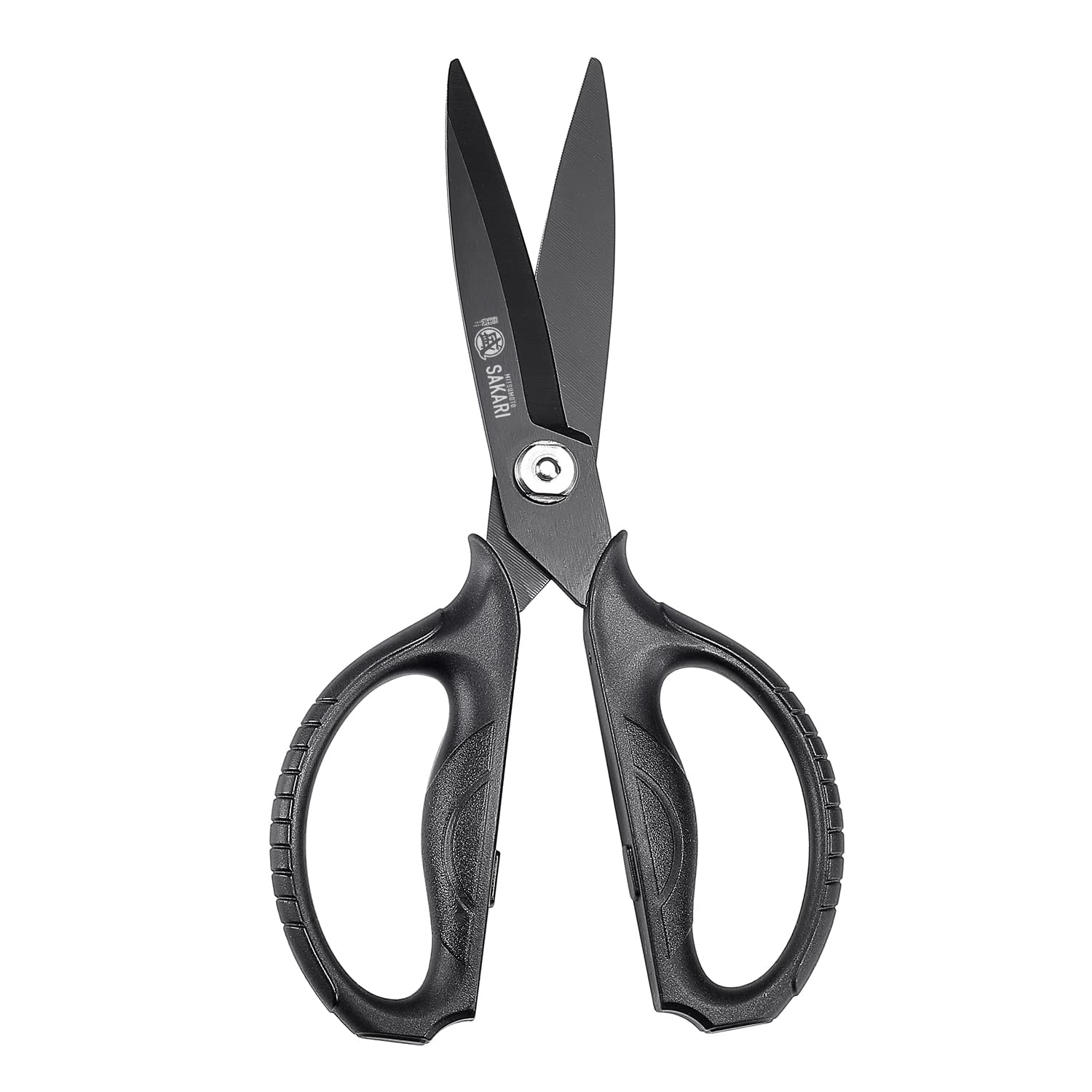 MITSUMOTO SAKARI kitchen scissors close-up blade detail for precise cuts