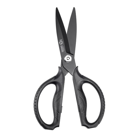 MITSUMOTO SAKARI kitchen scissors close-up blade detail for precise cuts
