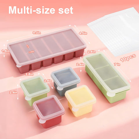 Mity rain BPA-free trays help keep foods fresh safely