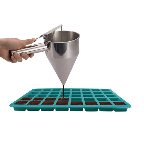 Mity Rain chocolate-truffles mold for precise, elegant ganache shapes.