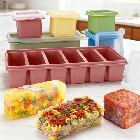 Mity rain colorful trays brighten the fridge while preserving freshness
