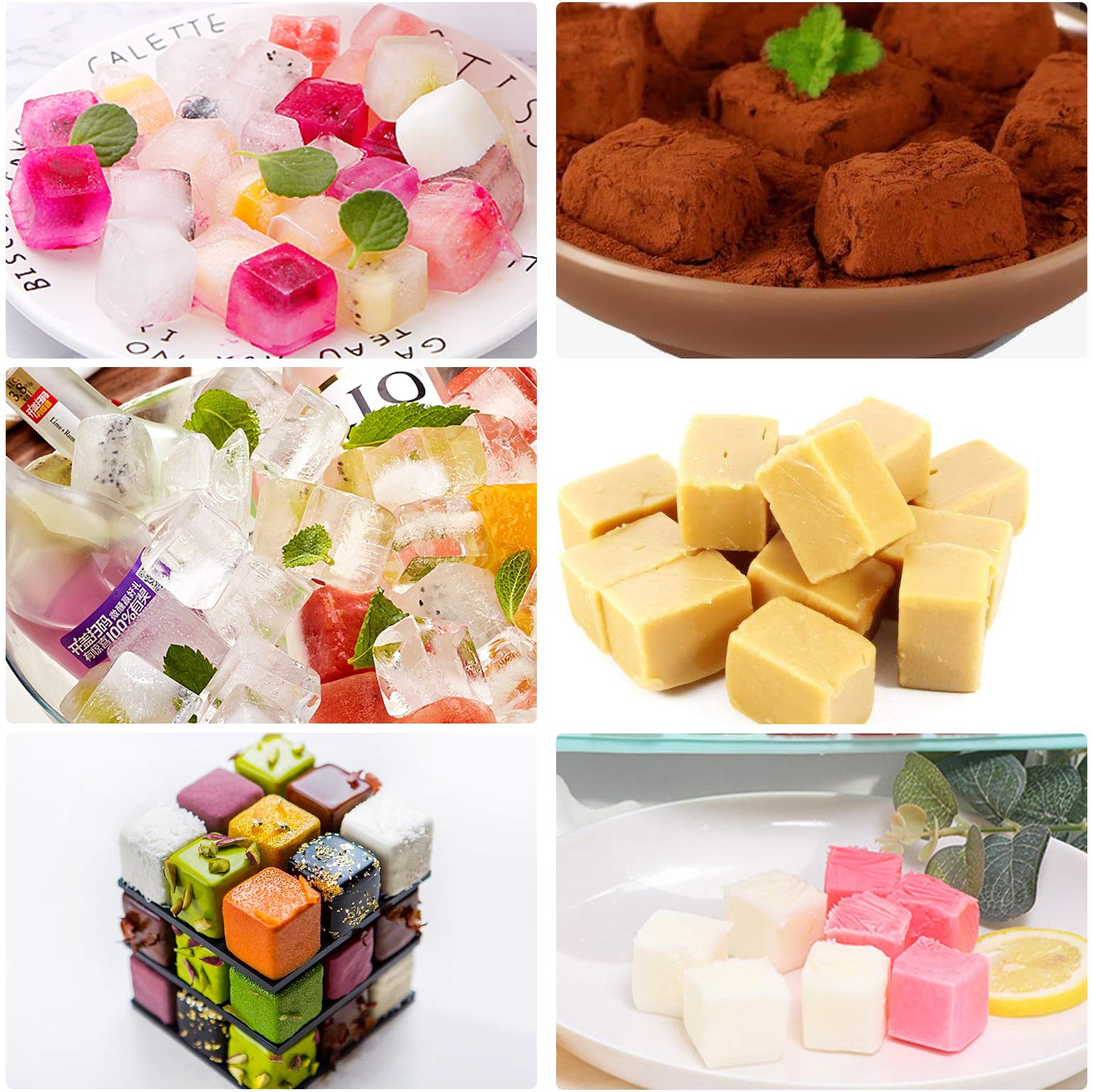 Mity Rain gummy jelly mold creates colorful bite-sized treats.