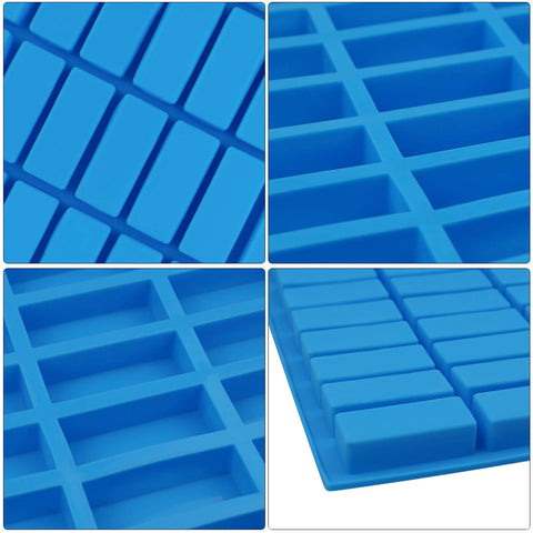 Mity rain rectangle silicone mold for ice cubes and cold desserts