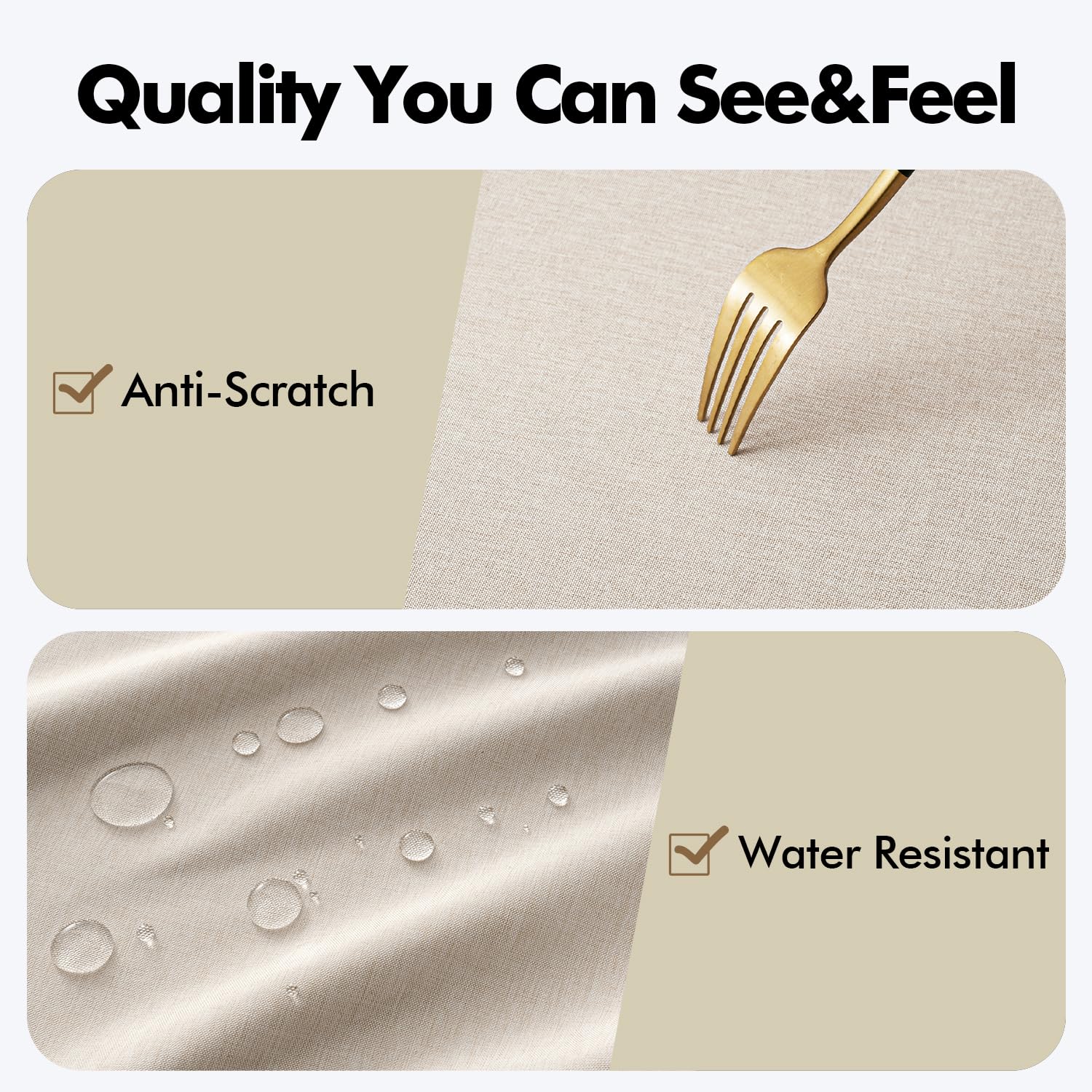 MIULEE wrinkle-resistant fabric stays neat with minimal ironing.
