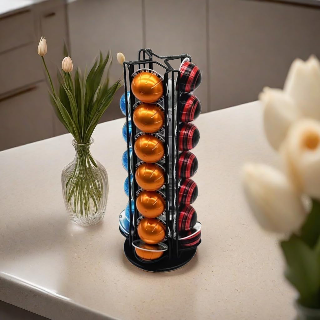 Miuly 360-degree rotating base for easy access to your preferred blend.