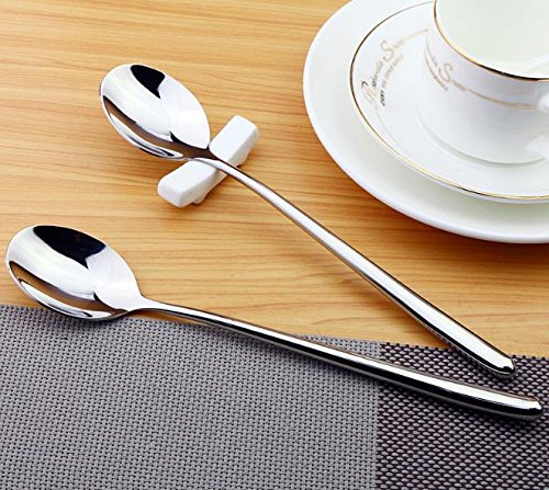 MIUPOO easy-clean stainless steel spoons simplify after-dinner cleanup.
