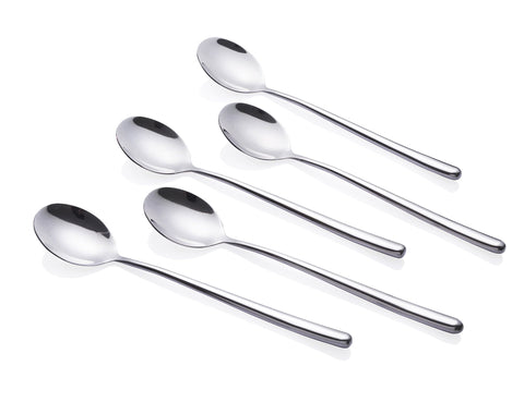 MIUPOO five-pack spoon set for versatile kitchen and dining.
