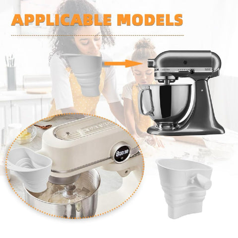 MIUXRZ dishwasher-safe funnel simplifies post-bake cleanup.