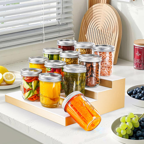 Miuyhji airtight lid with silicone seal keeps contents fresh.