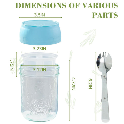 Miuyhji wide-mouth glass is durable and easy to fill and clean.