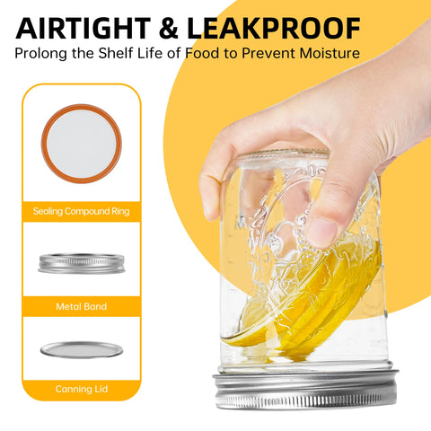 Miuyhji wide-mouth jar ideal for pickling and batch prep.