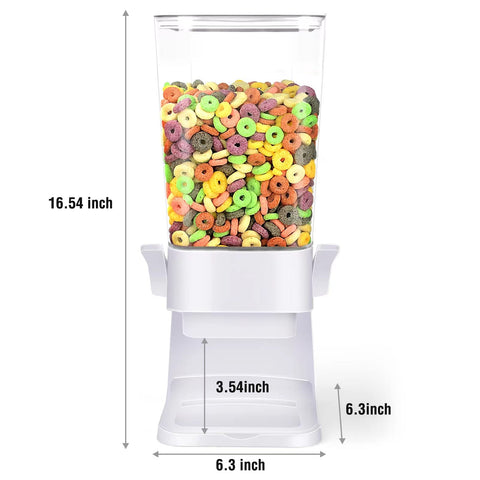 Spring-loaded lever for easy one-handed dispensing