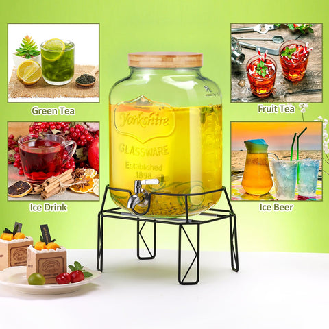 MIWUYI sturdy metal stand elevating the dispenser for easy access