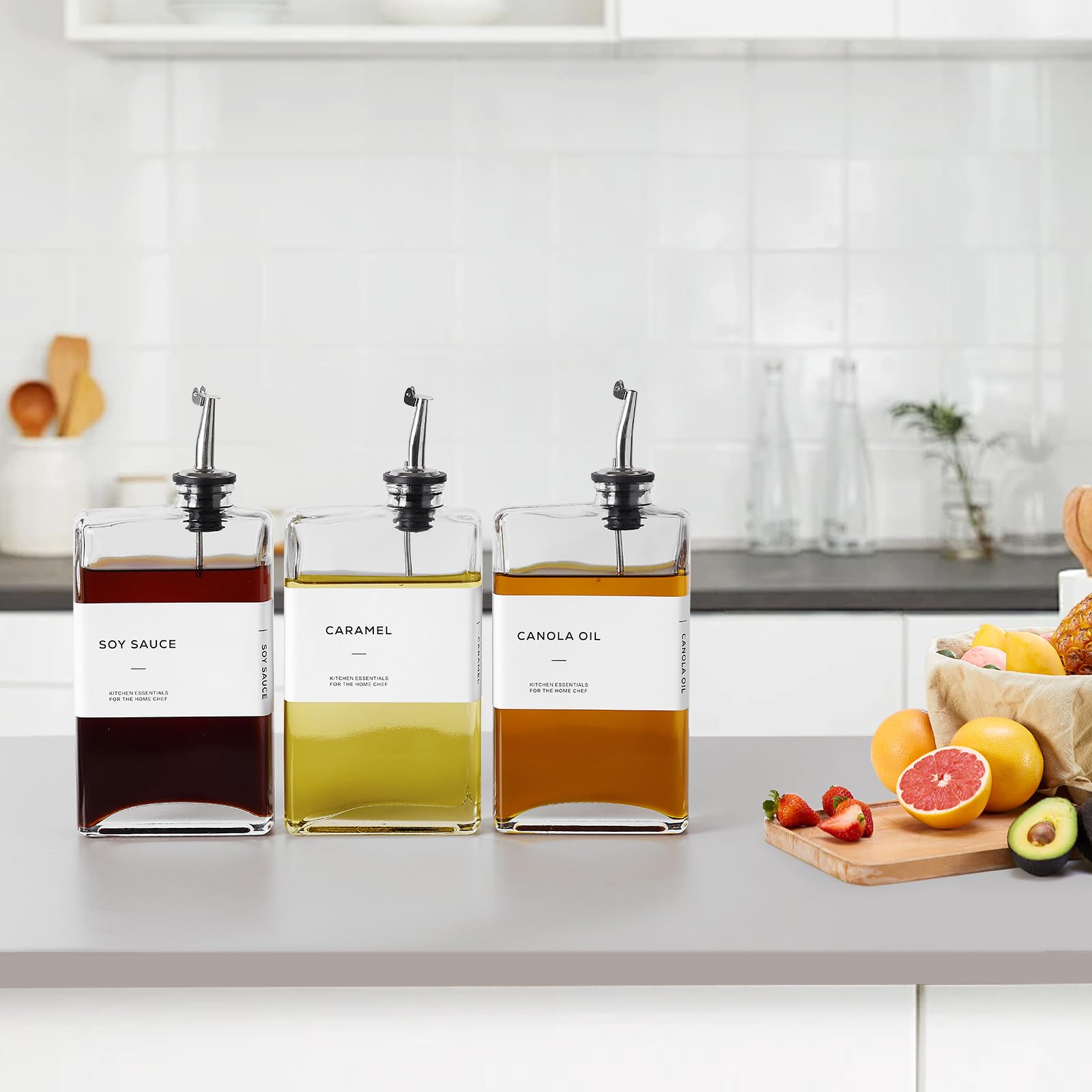 MIWUYI transparent bottle shows oil level at a glance for quick refills.