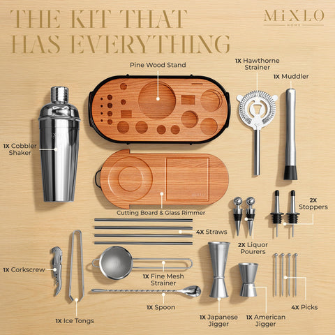 Mixlo 304 stainless steel tools deliver durable, rust-resistant performance.
