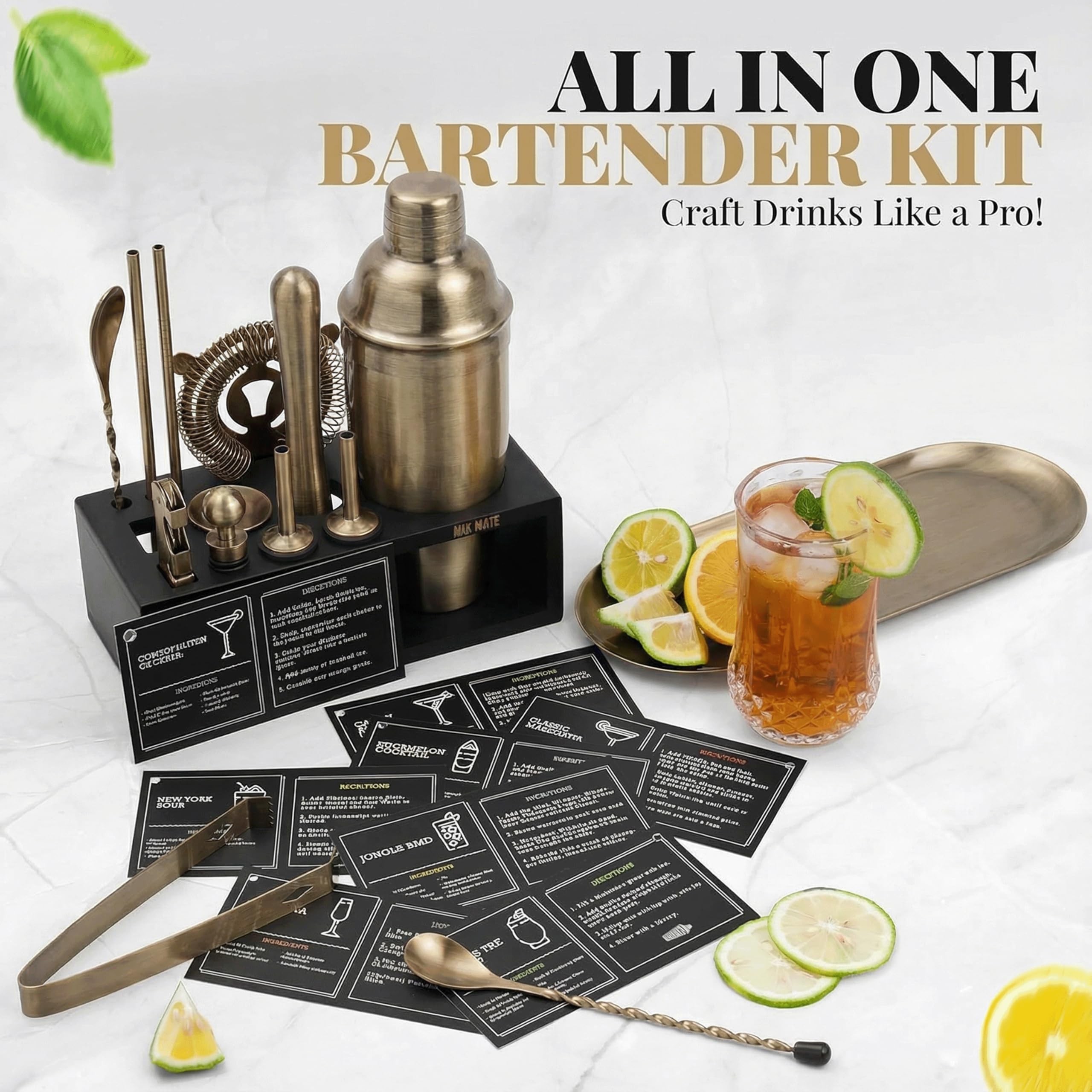 MixMate tongs for handling ice and garnishes neatly