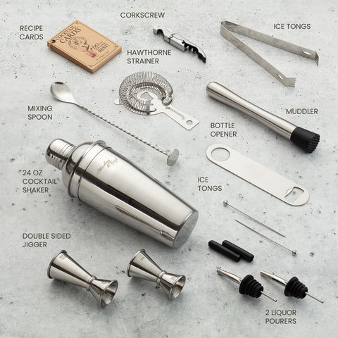 Mixology & Craft Hawthorne strainer ensuring precision with every shake.