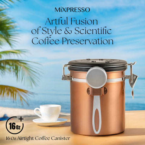 Elegant copper tone adds a stylish touch to your kitchen.