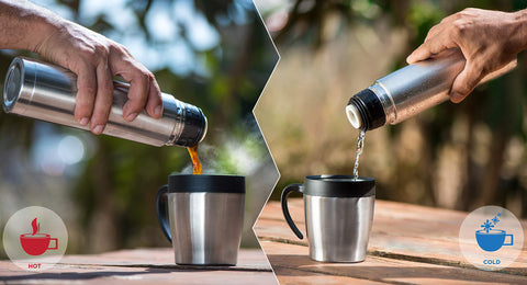 Mixpresso leak-proof cap prevents spills during travel