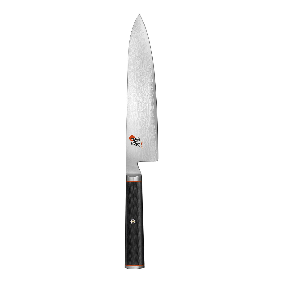 Miyabi Kaizen 8-inch blade ready for precise slicing