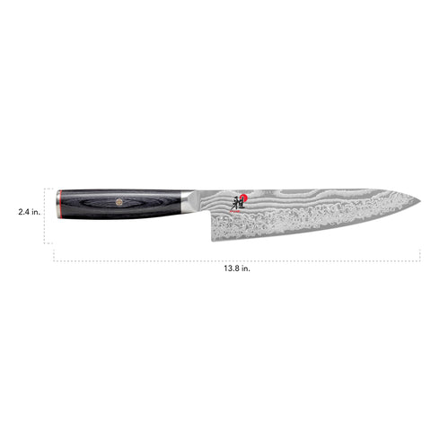 MIYABI Kaizen II FRIODUR ice-hardened edge delivers lasting sharpness.